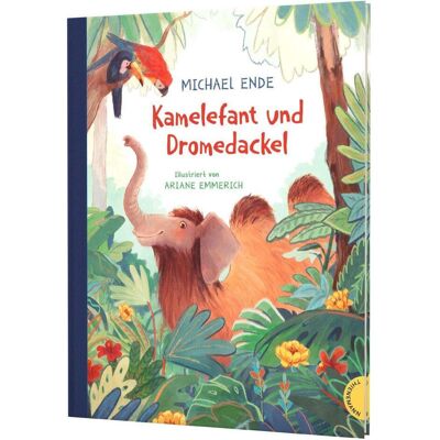 Thienemann Kamelefant und Dromedackel, Livre pour enfants de Ariane Emmerich, Michael End - Publicité Thienemann Kamelefant und Dromedackel, Livre pour enfants de Ariane Emmerich, Michael End - Publicité