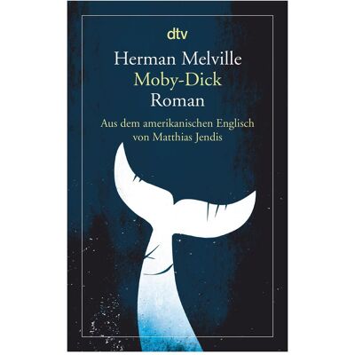 DTV Moby-Dick oder Der Wal, Fiction de Herman Melville. Publicité DTV Moby-Dick oder Der Wal, Fiction de Herman Melville. Publicité