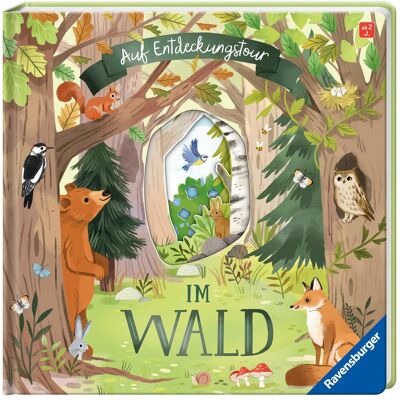 Ravensburger, Livres pour bébé, Auf Entdeckungstour: Im Wald (Allemand) - Publicité Ravensburger, Livres pour bébé, Auf Entdeckungstour: Im Wald (Allemand) - Publicité