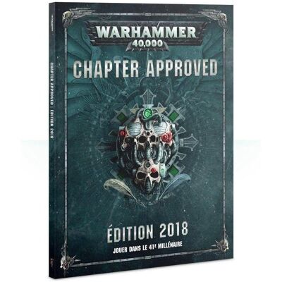 Games Workshop Warhammer 40k - Chapitre Approuvé 2018 (Fr) - Publicité Games Workshop Warhammer 40k - Chapitre Approuvé 2018 (Fr) - Publicité