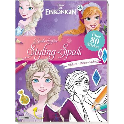 Panini, Autocollants, Disney Die Eiskönigin: Zauberhafter Styling-Spass (80 Autocollants) - Publicité Panini, Autocollants, Disney Die Eiskönigin: Zauberhafter Styling-Spass (80 Autocollants) - Publicité