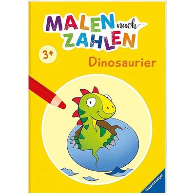 Ravensburger Peinture par numéros à partir de 3 : Dinosaures - Publicité Ravensburger Peinture par numéros à partir de 3 : Dinosaures - Publicité