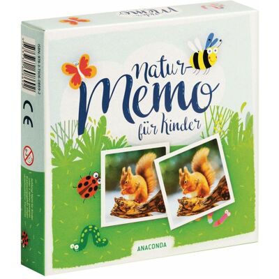 Anaconda Jeu de mémo sur la nature pour les enfants.550869 (Allemand, 2 - 6 Joueur) - Publicité Anaconda Jeu de mémo sur la nature pour les enfants.550869 (Allemand, 2 - 6 Joueur) - Publicité