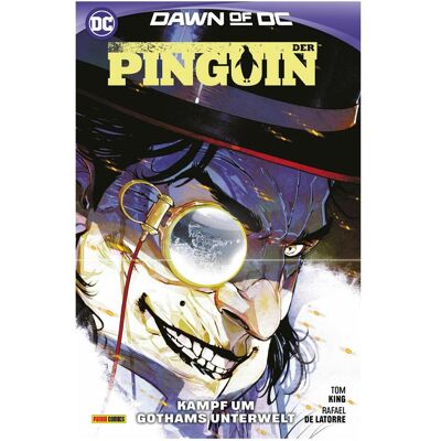 Panini Der Pinguin, Fiction de Jörg Fassbender, Tom King, Rafael De Latorre - Publicité Panini Der Pinguin, Fiction de Jörg Fassbender, Tom King, Rafael De Latorre - Publicité