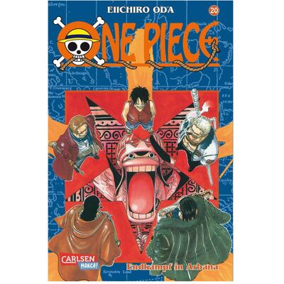 Carlsen One Piece, Band 20, Fiction de Eiichiro Oda - Publicité Carlsen One Piece, Band 20, Fiction de Eiichiro Oda - Publicité