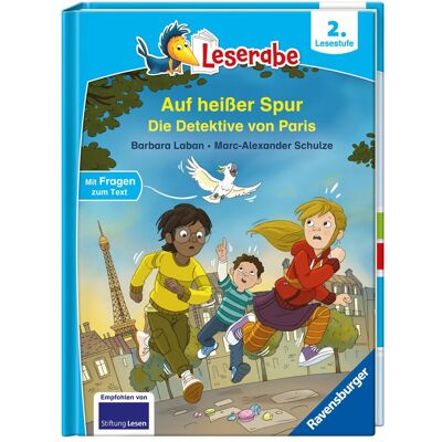 Ravensburger Leserabe 2. Lesestufe - Auf heisser Spur - Die Detektive von Paris, Manuels scolaires de Barbara Laban, Marc-Alexander Schulze - Publicité Ravensburger Leserabe 2. Lesestufe - Auf heisser Spur - Die Detektive von Paris, Manuels scolaires de Barbara Laban, Marc-Alexander Schulze - Publicité