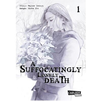 Carlsen A Suffocatingly Lonely Death 1, Fiction de Claudia Peter, Shota Ito, Hajime Inoryu - Publicité Carlsen A Suffocatingly Lonely Death 1, Fiction de Claudia Peter, Shota Ito, Hajime Inoryu - Publicité