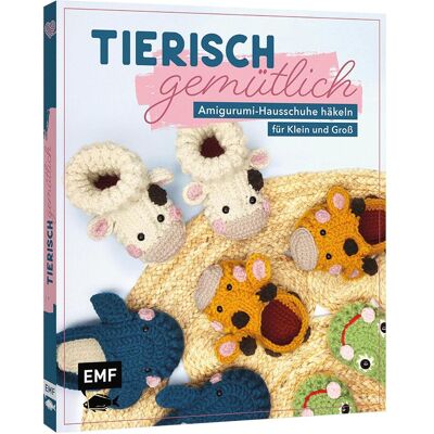 Edition Fischer Tierisch gemütlich - Amigurumi-Hausschuhe häkeln für Klein und Gross, Guide de Édition Michael Fischer - Publicité Edition Fischer Tierisch gemütlich - Amigurumi-Hausschuhe häkeln für Klein und Gross, Guide de Édition Michael Fischer - Publicité