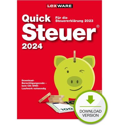Lexware ESD QuickSteuer 2024 pour - Publicité Lexware ESD QuickSteuer 2024 pour - Publicité