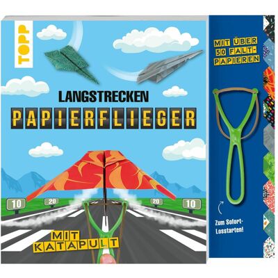 Frech Langstrecken-Papierflieger mit Katapult, Livre pour enfants de Dominik Meissner - Publicité Frech Langstrecken-Papierflieger mit Katapult, Livre pour enfants de Dominik Meissner - Publicité
