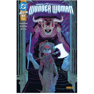 Panini Absolute Wonder Woman, Fiction de Kelly Thompson., Mattia De Iulis, Hayden Sherman, Ralph Kruhm, Dustin Ngyuen - Publicité Panini Absolute Wonder Woman, Fiction de Kelly Thompson., Mattia De Iulis, Hayden Sherman, Ralph Kruhm, Dustin Ngyuen - Publicité