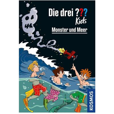 Kosmos Die drei??? Kids, Monster und Meer, Livre pour enfants de Stefani Kampmann, Kim Schmidt, Ulf Blanck, Boris Pfeiffer - Publicité Kosmos Die drei??? Kids, Monster und Meer, Livre pour enfants de Stefani Kampmann, Kim Schmidt, Ulf Blanck, Boris Pfeiffer - Publicité
