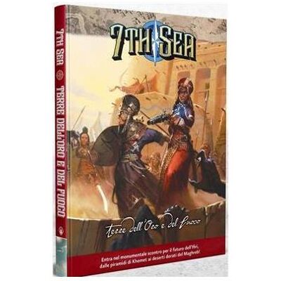 Asmodée 7th Sea - Lands of Gold and Fire (Allemand) - Publicité Asmodée 7th Sea - Lands of Gold and Fire (Allemand) - Publicité