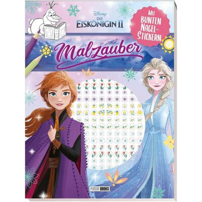 Panini Disney Die Eiskönigin 2: Malzauber - Mit bunten Nagelstickern! - Publicité Panini Disney Die Eiskönigin 2: Malzauber - Mit bunten Nagelstickern! - Publicité