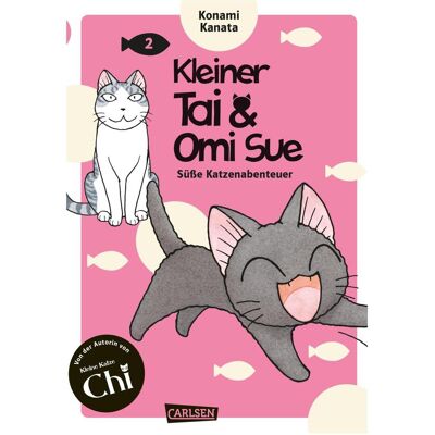 Carlsen Kleiner Tai & Omi Sue - Süsse Katzenabenteuer 2, Fiction de Konami Kanata - Publicité Carlsen Kleiner Tai & Omi Sue - Süsse Katzenabenteuer 2, Fiction de Konami Kanata - Publicité
