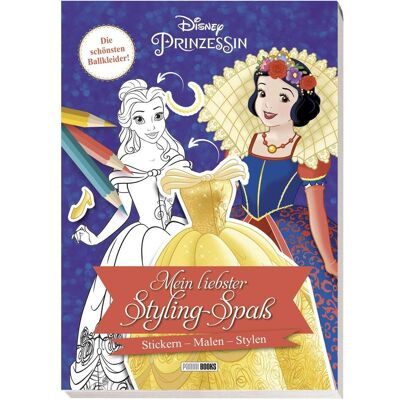 Panini, Autocollants, Disney Prinzessin: Mein liebster Styling-Spass - Publicité Panini, Autocollants, Disney Prinzessin: Mein liebster Styling-Spass - Publicité