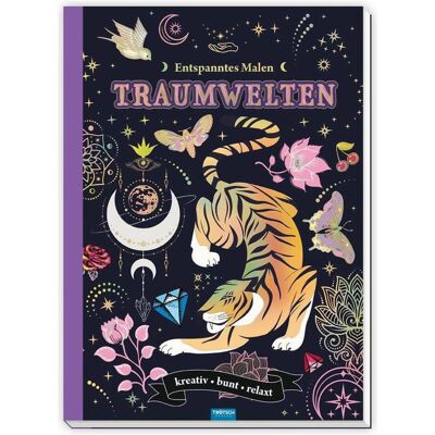 Trötsch Entspanntes Malen: Traumwelten - Publicité Trötsch Entspanntes Malen: Traumwelten - Publicité