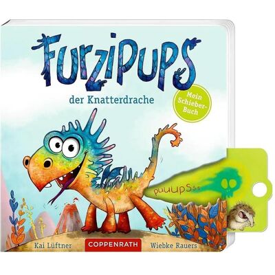 Coppenrath Furzipups, der Knatterdrache, Livre pour enfants de Kai Lüftner, Wiebke Rauers - Publicité Coppenrath Furzipups, der Knatterdrache, Livre pour enfants de Kai Lüftner, Wiebke Rauers - Publicité