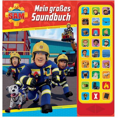 Phoenix Livres pour bébé, Feuerwehrmann Sam - Mein grosses Soundbu (Allemand) - Publicité Phoenix Livres pour bébé, Feuerwehrmann Sam - Mein grosses Soundbu (Allemand) - Publicité