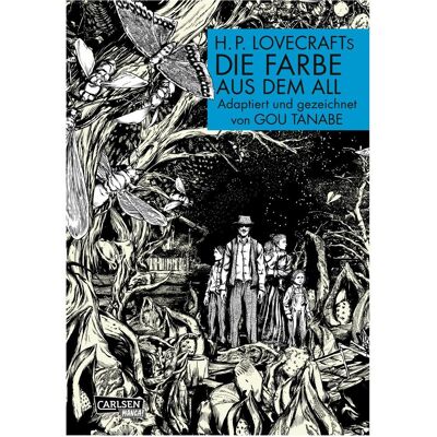 Carlsen H.P. Lovecrafts Die Farbe aus dem All, Fiction de Gou Tanabe - Publicité Carlsen H.P. Lovecrafts Die Farbe aus dem All, Fiction de Gou Tanabe - Publicité