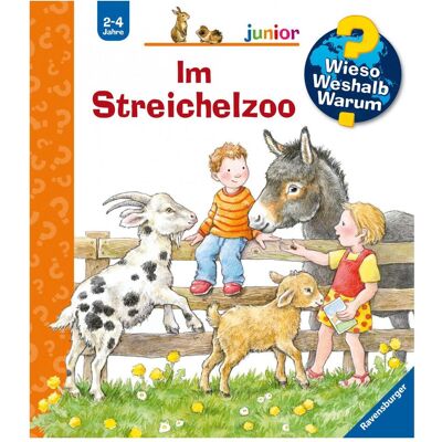 Ravensburger Im Streichelzoo, Livre pour enfants de Anne Moeller - Publicité Ravensburger Im Streichelzoo, Livre pour enfants de Anne Moeller - Publicité