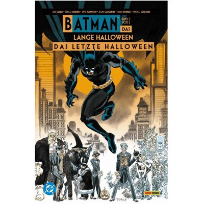 Panini Loeb:Batman The Long Halloween: The Las, Fiction de Becky Cloonan, Matteo Scalera, Enrico Marini, Jeph Loeb, Chris Samnee, Dave Johnson, Jörg Fassbender - Publicité Panini Loeb:Batman The Long Halloween: The Las, Fiction de Becky Cloonan, Matteo Scalera, Enrico Marini, Jeph Loeb, Chris Samnee, Dave Johnson, Jörg Fassbender - Publicité