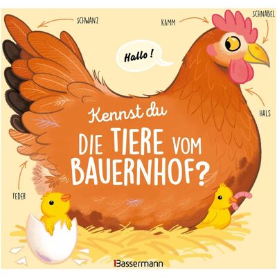 Bassermann Kennst du die Tiere vom Bauernhof? - Sachbilderbuch für Kinder ab 3 Jahren, Livre pour enfants de Olivier Le Gall - Publicité Bassermann Kennst du die Tiere vom Bauernhof? - Sachbilderbuch für Kinder ab 3 Jahren, Livre pour enfants de Olivier Le Gall - Publicité
