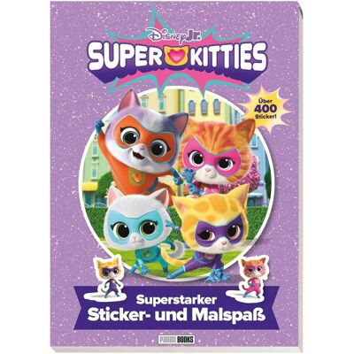 Panini, Autocollants, Disney Junior SuperKitties: Superstarker Sticker- und Malspass (400 Autocollants) - Publicité Panini, Autocollants, Disney Junior SuperKitties: Superstarker Sticker- und Malspass (400 Autocollants) - Publicité