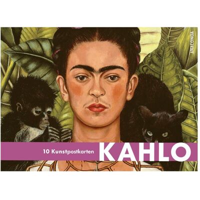 Anaconda, Carte de vœux + papier à lettres, Postkarten Grossformat Frida Kahlo (10 pcs) - Publicité Anaconda, Carte de vœux + papier à lettres, Postkarten Grossformat Frida Kahlo (10 pcs) - Publicité