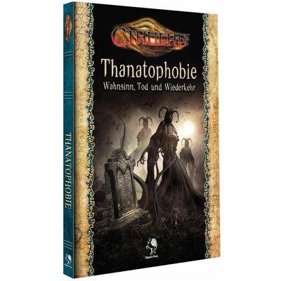 Pegasus Cthulhu : Thanatophobie (couverture rigide) (Allemand, 3 - 6 Joueur) - Publicité Pegasus Cthulhu : Thanatophobie (couverture rigide) (Allemand, 3 - 6 Joueur) - Publicité