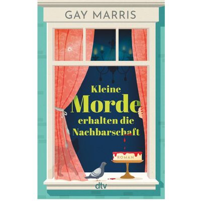 DTV Kleine Morde erhalten die Nachbarschaft, Fiction de Gay Marris, Barbara Ostrop - Publicité DTV Kleine Morde erhalten die Nachbarschaft, Fiction de Gay Marris, Barbara Ostrop - Publicité