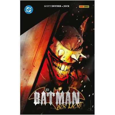 Panini Der Batman, der lacht (Pocket Edition), Fiction de James Tynion IV., Ralph Kruhm, Scott Snyder, Eduardo Risso, Jock - Publicité Panini Der Batman, der lacht (Pocket Edition), Fiction de James Tynion IV., Ralph Kruhm, Scott Snyder, Eduardo Risso, Jock - Publicité