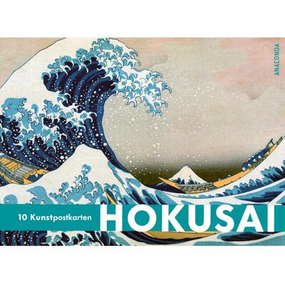 Anaconda, Carte de vœux + papier à lettres, Postkarten Grossformat Hokusai (10 pcs) - Publicité Anaconda, Carte de vœux + papier à lettres, Postkarten Grossformat Hokusai (10 pcs) - Publicité