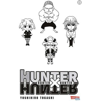 Carlsen Hunter X Hunter, Band 23, Fiction de Yoshihihiro Togashiro Togashi - Publicité Carlsen Hunter X Hunter, Band 23, Fiction de Yoshihihiro Togashiro Togashi - Publicité