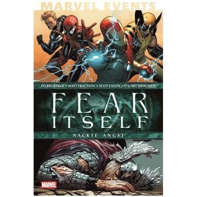 Panini Marvel Events: Fear Itself, Fiction de Ed Brubaker, Fraction mate, Scot Eaton, Stuart Immonen, Reinhard Schweizer - Publicité Panini Marvel Events: Fear Itself, Fiction de Ed Brubaker, Fraction mate, Scot Eaton, Stuart Immonen, Reinhard Schweizer - Publicité