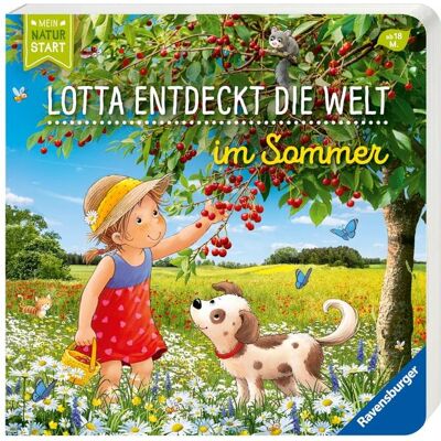 Ravensburger, Livres pour bébé, Découvrez l'été avec Lotta (Allemand) - Publicité Ravensburger, Livres pour bébé, Découvrez l'été avec Lotta (Allemand) - Publicité