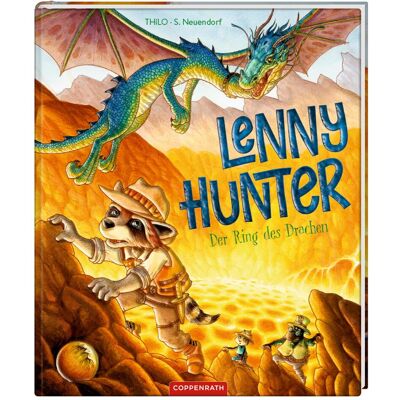 Coppenrath Lenny Hunter – Der Ring des Drachen (Bd. 4), Livre pour enfants de THiLO, Silvio Neuendorf - Publicité Coppenrath Lenny Hunter – Der Ring des Drachen (Bd. 4), Livre pour enfants de THiLO, Silvio Neuendorf - Publicité
