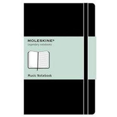 Moleskine, Cahier + bloc-notes, Musique créative (A5, À rayures) - Publicité Moleskine, Cahier + bloc-notes, Musique créative (A5, À rayures) - Publicité