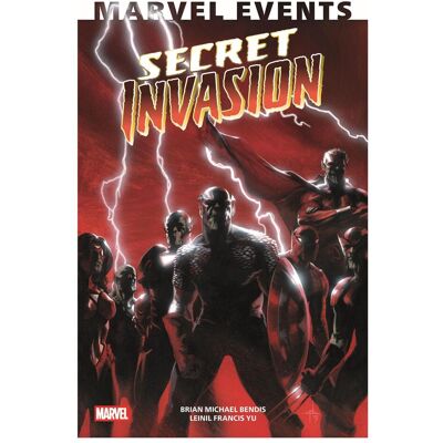 Panini Bendis:Secret Invasion, Fiction de Brian Michael Bendis, Leinil Francis Yu, Reinhard Schweizer - Publicité Panini Bendis:Secret Invasion, Fiction de Brian Michael Bendis, Leinil Francis Yu, Reinhard Schweizer - Publicité
