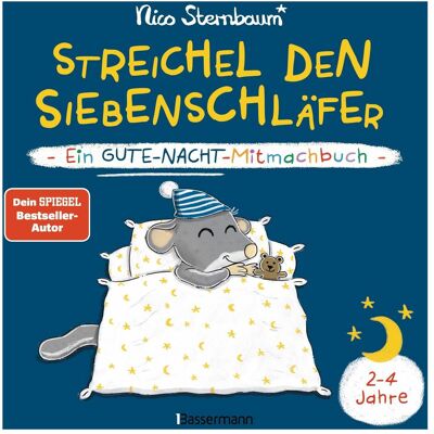 Bassermann Caressez le loir - Un livre d'activités pour s'endormir. Pour les enfants à partir de 2 ans, Livre pour enfants de Nico Sternbaum - Publicité Bassermann Caressez le loir - Un livre d'activités pour s'endormir. Pour les enfants à partir de 2 ans, Livre pour enfants de Nico Sternbaum - Publicité