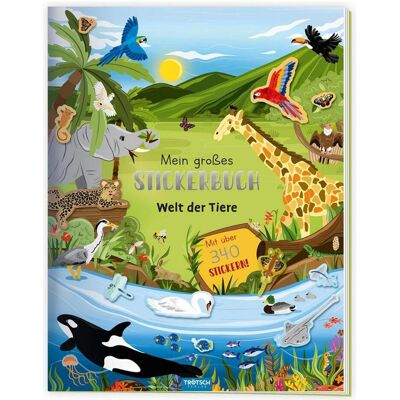 Trötsch, Autocollants, Livre d'autocollants Mon grand autocollant (340 Autocollants) - Publicité Trötsch, Autocollants, Livre d'autocollants Mon grand autocollant (340 Autocollants) - Publicité