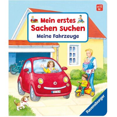 Ravensburger Mein erstes Sachen suchen: Fahrzeuge, Livre pour enfants de Sandra Grimm - Publicité Ravensburger Mein erstes Sachen suchen: Fahrzeuge, Livre pour enfants de Sandra Grimm - Publicité