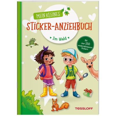 Tessloff Mein kleines Sticker-Anziehbuch. Im Wald, Livre pour enfants de Glacière Anna-Lena, Julia Reindl - Publicité Tessloff Mein kleines Sticker-Anziehbuch. Im Wald, Livre pour enfants de Glacière Anna-Lena, Julia Reindl - Publicité
