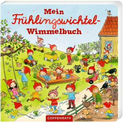 Coppenrath, Livres pour bébé, Mein Frühlingswichtel-Wimmelbuch (Allemand) - Publicité Coppenrath, Livres pour bébé, Mein Frühlingswichtel-Wimmelbuch (Allemand) - Publicité