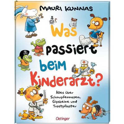 Oetinger Was passiert beim Kinderarzt?, Livre pour enfants de Mauri Kunnas - Publicité Oetinger Was passiert beim Kinderarzt?, Livre pour enfants de Mauri Kunnas - Publicité
