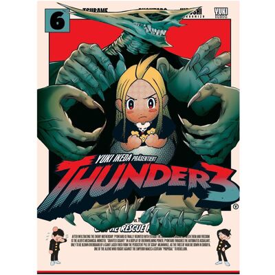 Panini Thunder 3 Band 06, Fiction de Yuki Ikeda, Martin Gericke - Publicité Panini Thunder 3 Band 06, Fiction de Yuki Ikeda, Martin Gericke - Publicité
