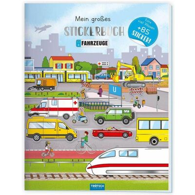 Trötsch, Autocollants, Mein grosses Stickerbuch: Fahrzeuge (85 Autocollants) - Publicité Trötsch, Autocollants, Mein grosses Stickerbuch: Fahrzeuge (85 Autocollants) - Publicité