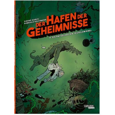 Carlsen Der Hafen der Geheimnisse 4: Die rätselhaften Teufelswirbel, Fiction de Pierre Gabus, Thomas Schöner, Romuald Reutimann - Publicité Carlsen Der Hafen der Geheimnisse 4: Die rätselhaften Teufelswirbel, Fiction de Pierre Gabus, Thomas Schöner, Romuald Reutimann - Publicité