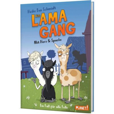 Planet Die Lama-Gang. Mit Herz & Spucke 1: Ein Fall für alle Felle, Livre pour enfants de Heike Eva Schmidt, Nikolai Renger - Publicité Planet Die Lama-Gang. Mit Herz & Spucke 1: Ein Fall für alle Felle, Livre pour enfants de Heike Eva Schmidt, Nikolai Renger - Publicité