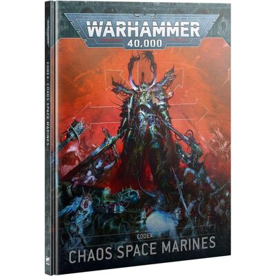 Games Workshop Warhammer 40k - Codex V.10 Space Marines du Chaos (Fr) - Publicité Games Workshop Warhammer 40k - Codex V.10 Space Marines du Chaos (Fr) - Publicité